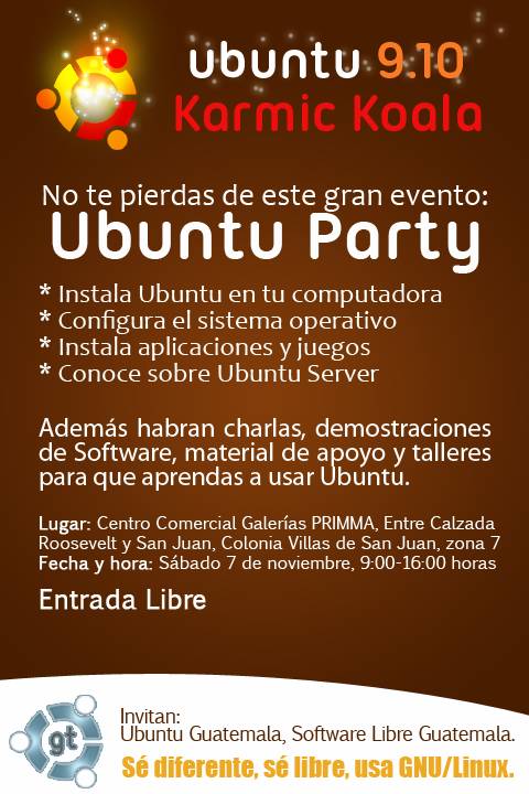Ubuntu Release Party Guatemala 